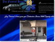 Tablet Screenshot of jaysfuneralhome.com